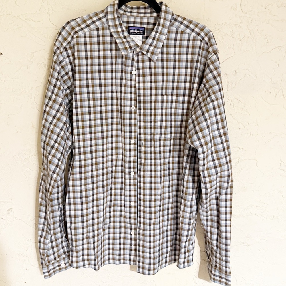 Patagonia M's Long-Sleeved Fezzman Shirt sz. Large - Picture 3 of 5